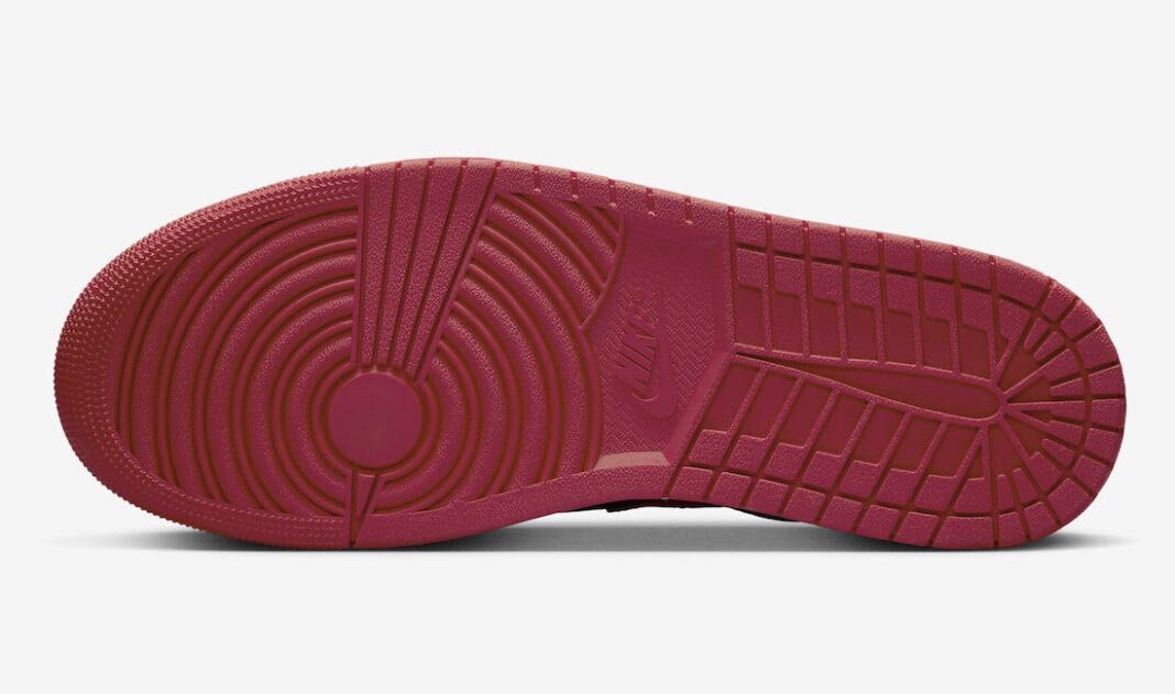 Nike Air Jordan 1 Mid Bred Toe ナイキ エアジョーダン1 ミッド ブレッドトゥ（DQ8426-060）赤27cm箱無し_画像9