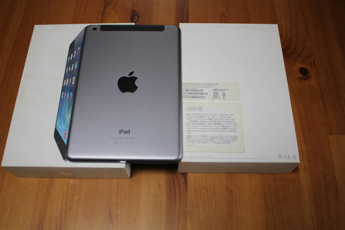 Docomo ipad mini2 iPad mini 2 Wi-Fi+Cellular 64GB_画像9