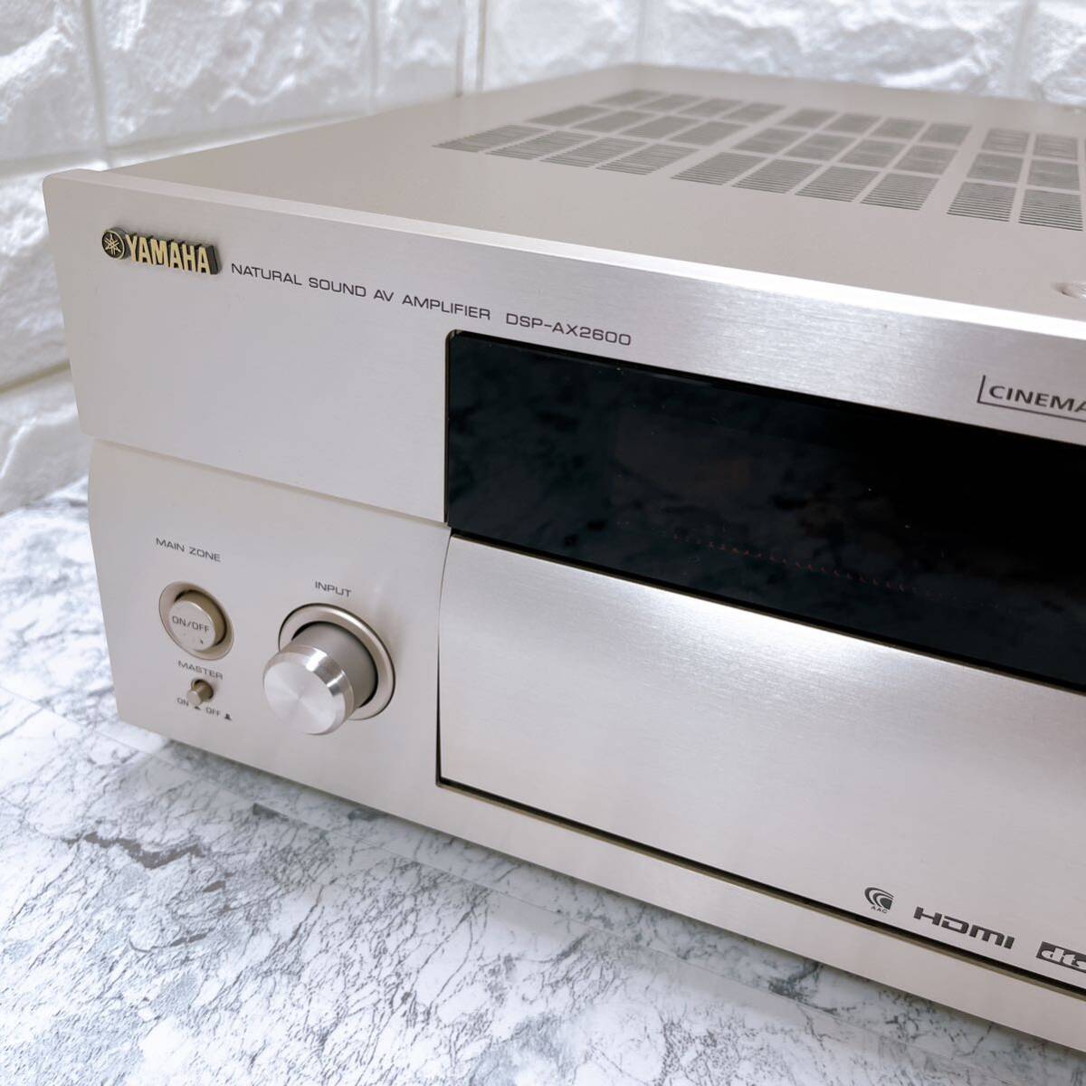 ヤマハ DSP-AX2600 AVアンプ YAMAHA リモコン2種 取説付属 7 1ch ヤマハ DSP-AX2600 AVアンプ YAMAHA リモコン2種 取説付属 7 1ch