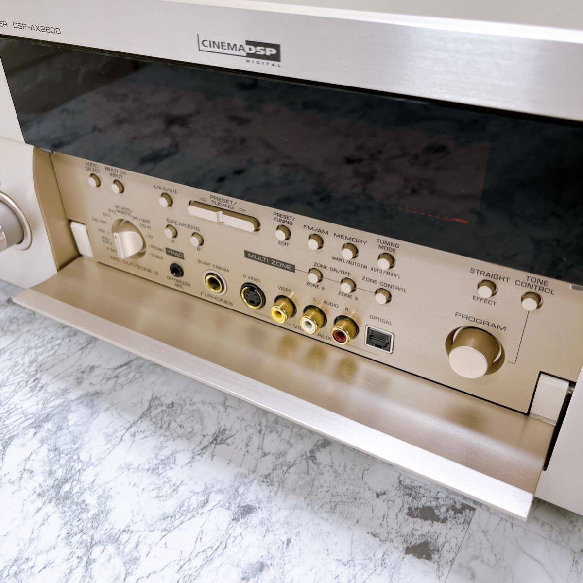 ヤマハ DSP-AX2600 AVアンプ YAMAHA リモコン2種 取説付属 7 1ch ヤマハ DSP-AX2600 AVアンプ YAMAHA リモコン2種 取説付属 7 1ch