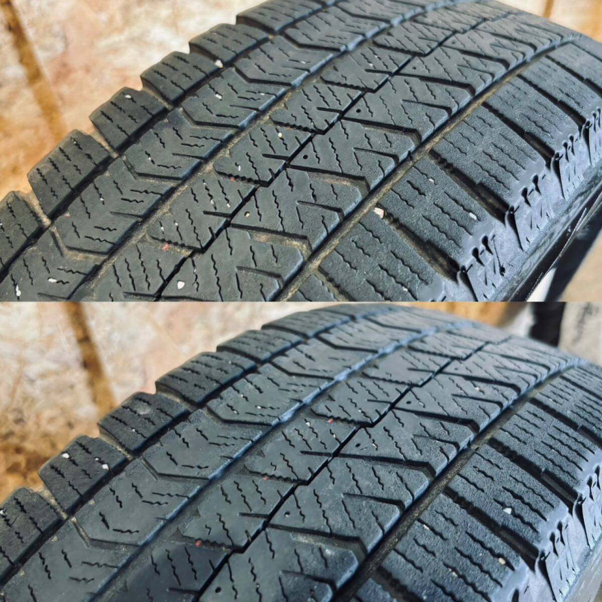 ★値打ち出品★ 4本 155/65R13 スタッドレスホイール 4J +45 4H PCD100 ムーヴ ミラ ライフ ゼスト モコ ラパン ワゴンR パレット A-5-64_画像6