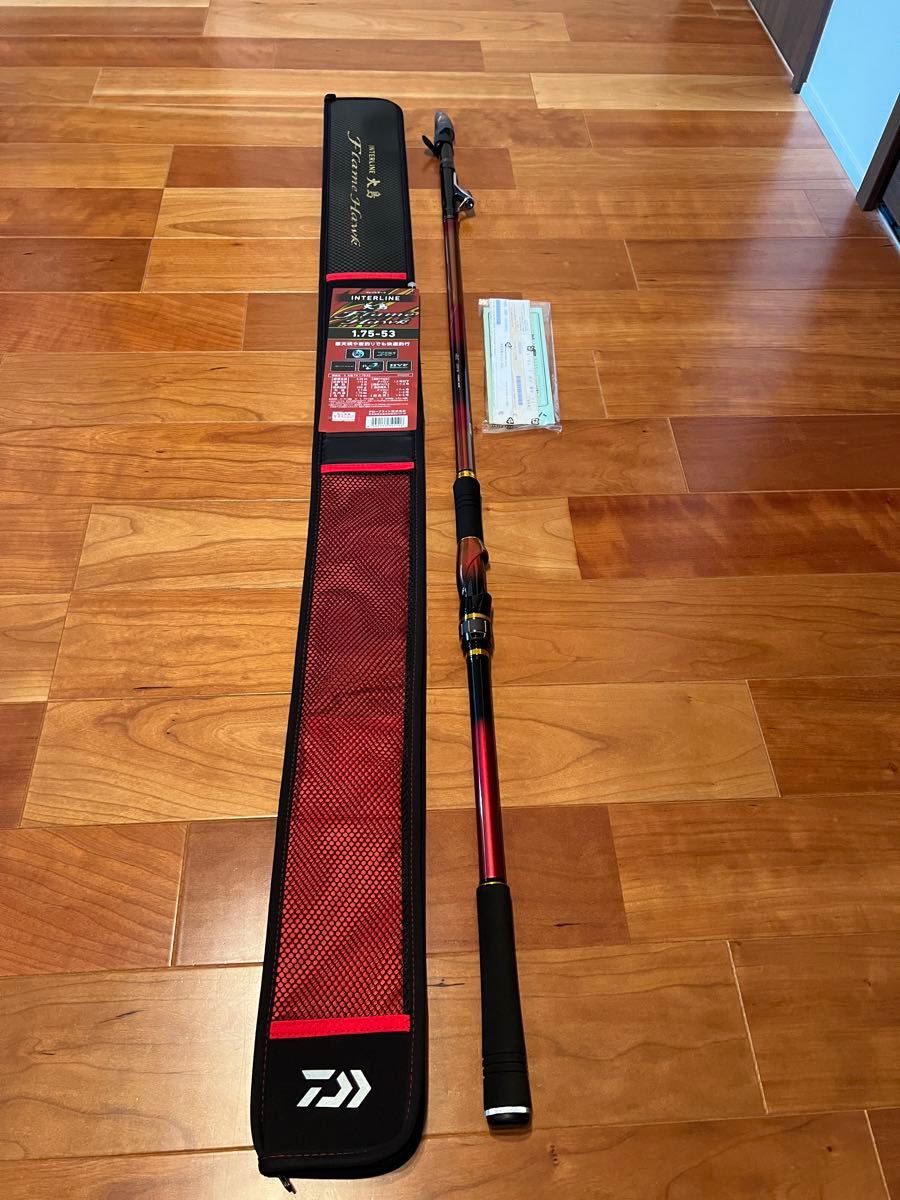 ダイワ フレイムホーク 1 75-53 インターライン大島 新品未使用 ダイワ フレイムホーク 1 75-53 インターライン大島 新品未使用