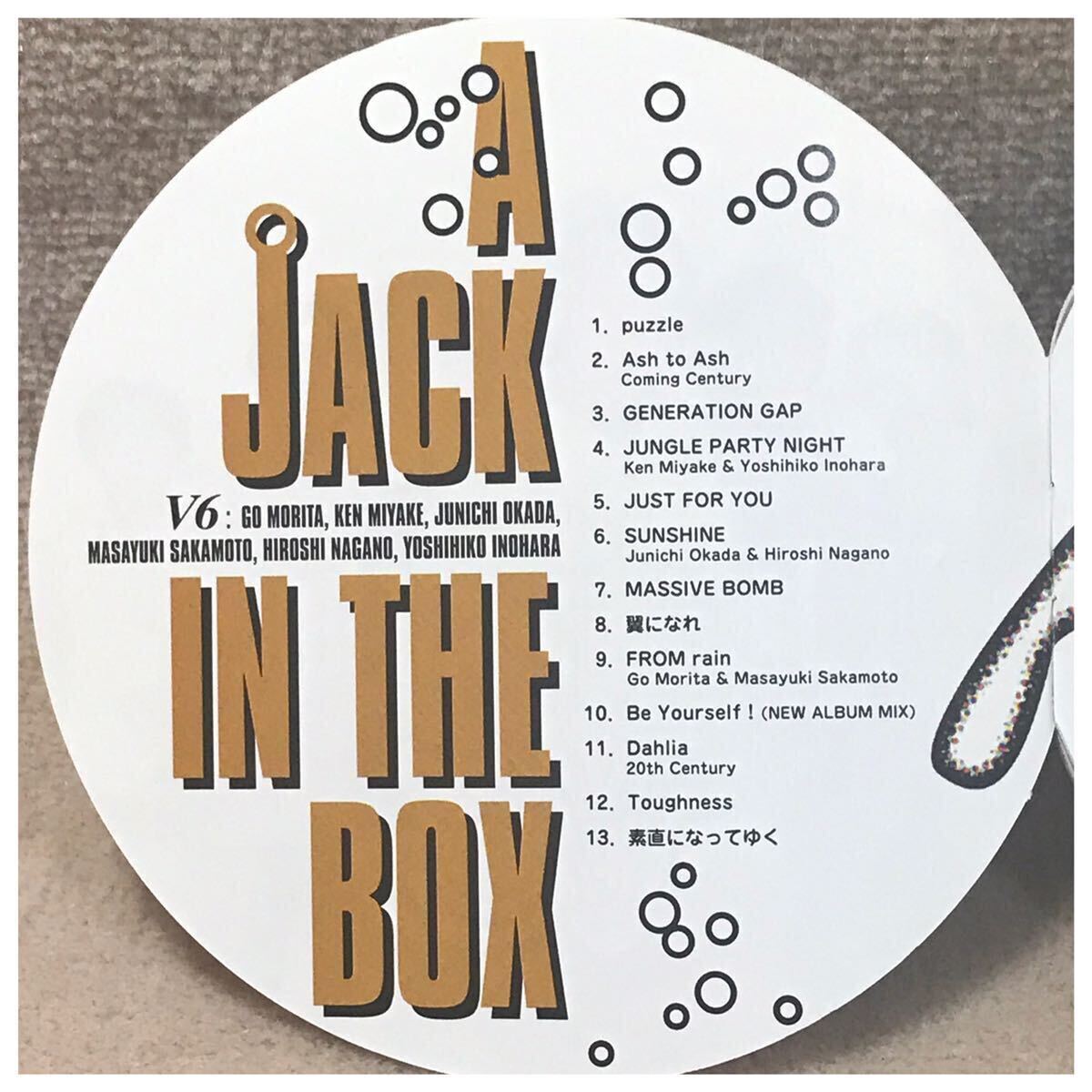 A JACK IN THE BOX / V6《缶ケース・SPECIAL FLIP BOOK付き》_画像7