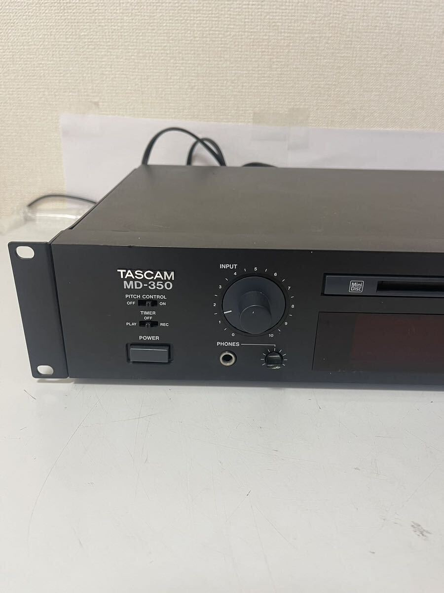 ☆TASCAM タスカム MD-350☆現状品　_画像2