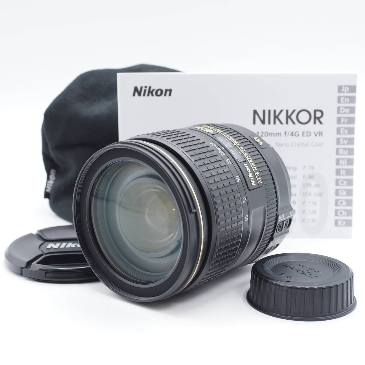 ★新品級・フード&取説付き★ Nikon ニコン AF-S NIKKOR 24-120mm f/4G ED VR フルサイズ対応 #2195の画像1