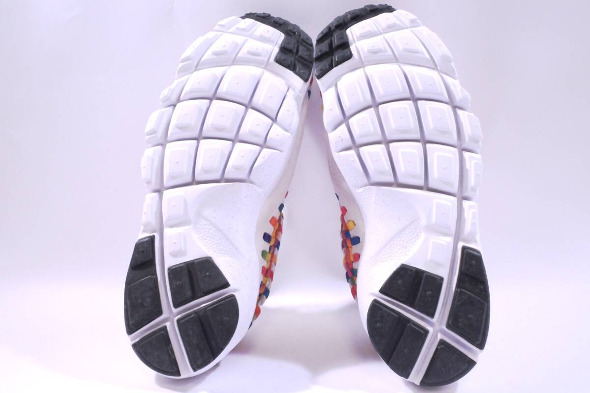 本物/2012年 NIKE AIR FOOTSCAPE WOVEN CHUKKA PRM 超希少 初期マルチカラー US9/27cm 新品未使用 ragment htm jordan1 retro og max95 sb_Ziploc保管の貴重な新品箱付き/国内正規品