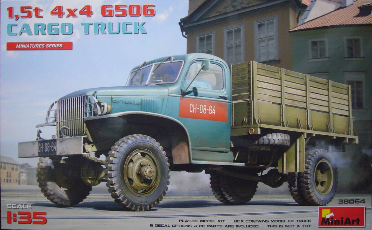 激安挑戦!! ミニアート 1/35 1.5t 4x4 G506 カーゴトラック 新品レア その他