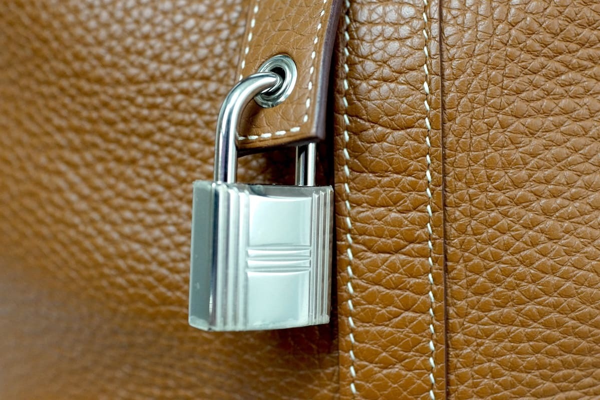 HERMES エルメス Picotin Lock GM 26 ピコタンロック GM 26 トリヨンクレマンス ブラウン Y刻印 シルバー金具 ハンドバック レディース_画像5