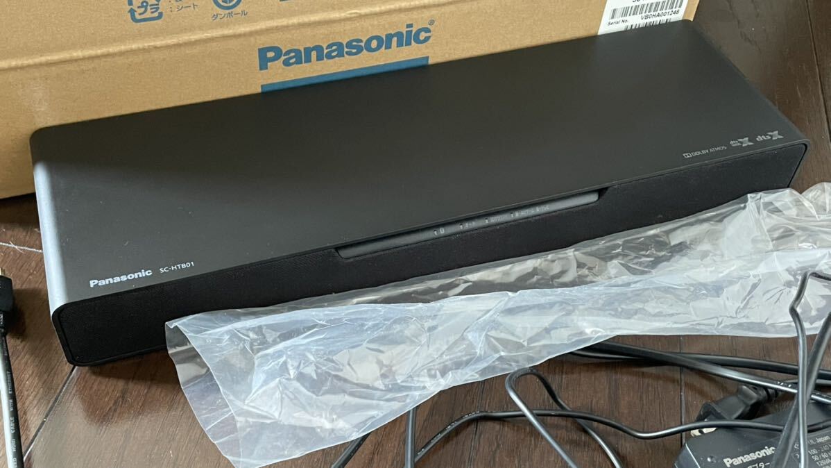 パナソニック シアターバー SC-HTB01 Panasonic サウンドバー の画像1