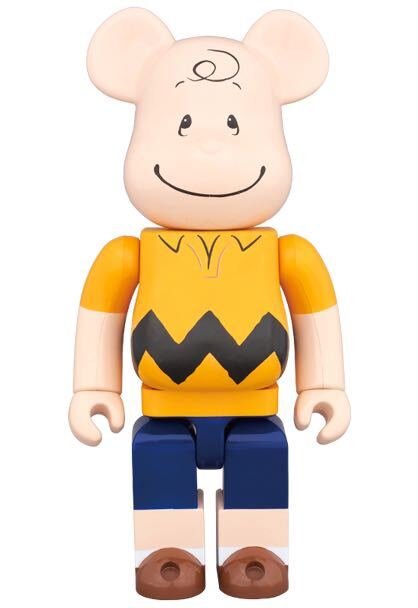 送料無料！　BE@RBRICK PEANUTS CHARLIE BROWN LUCY 400% 2体セット　メディコムトイ　ベアブリック　チャーリーブラウン　ルーシー_画像4