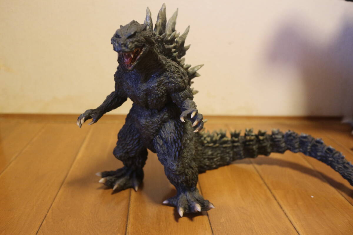 ゴジラ　GODZILLA 2000（ミレニアム）ひな型ソフビ改良・完成品_画像3