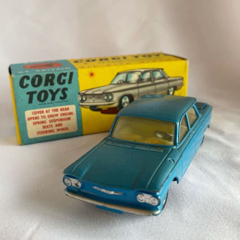 CORGI TOYS ミニカー 229 CHEVROLET CORVAIR コーギートイズ_画像2