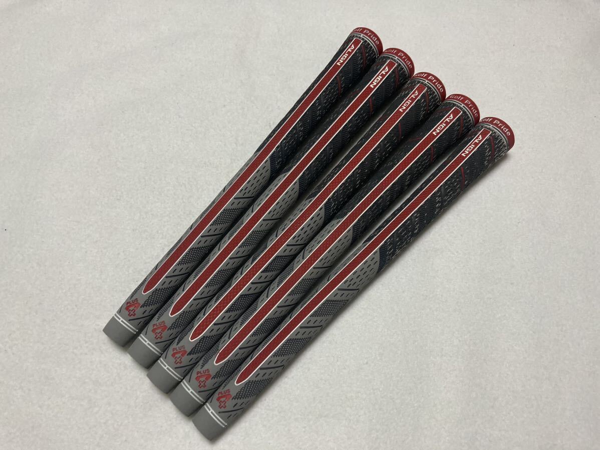 中古 グリップ ゴルフプライド Golf Pride MCC PLUS4 ALIGN アライン スタンダード 5本セット_画像8