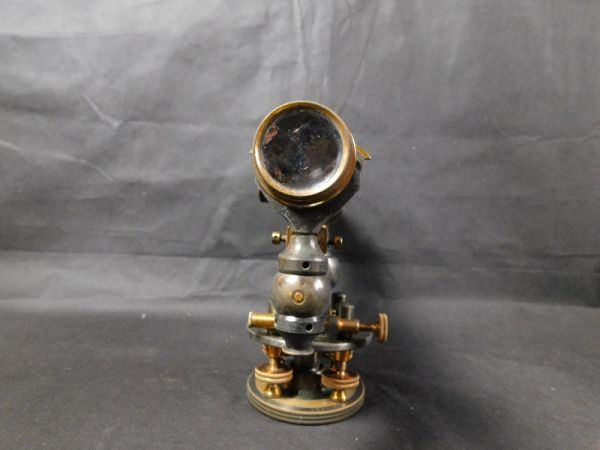 アンティーク W＆L.E.GURLEY TROY N.Y 測量機 経緯儀 トランシット レベル Antique Surveying instrument 明治 大正時代_画像3