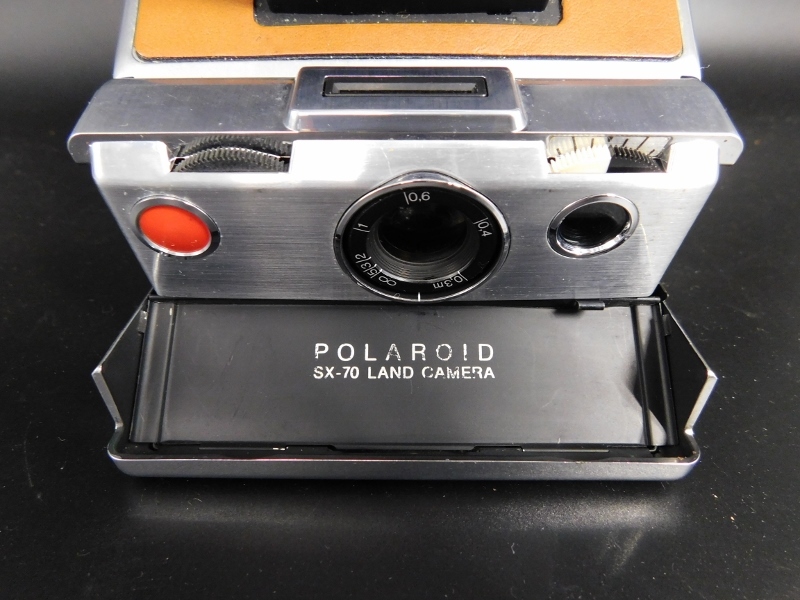 POLAROID SX-70 LAND CAMERA First Model 専用鞄 取説 フラッシュ フィルム付き ポラロイド ジョンレノン アンディーウォーホール_画像6