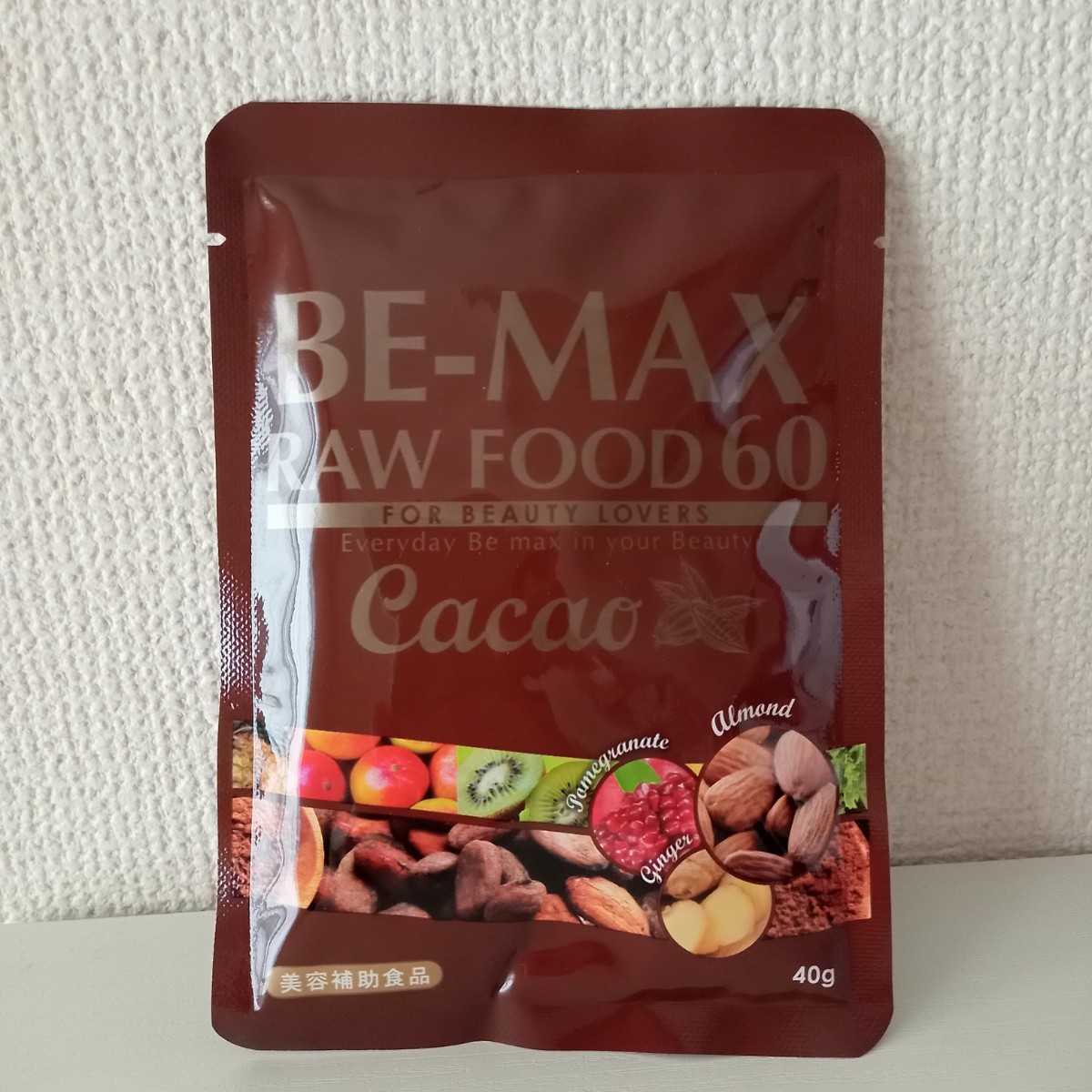 BE-MAX RAWFOOD 60 Cacao (ビーマックス ローフード ロクジュウ カカオ) 1箱分　●宅配便コンパクト・送料無料●