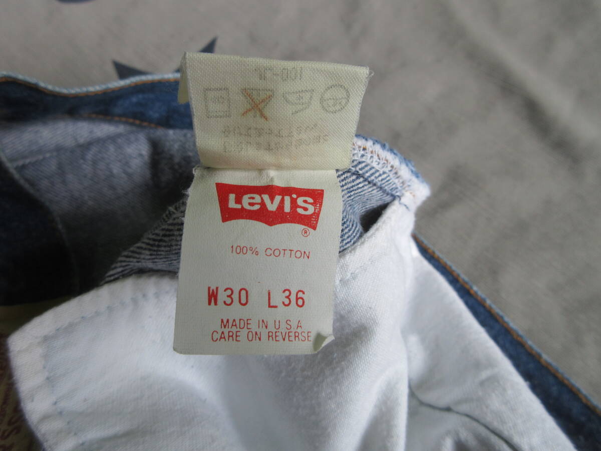  американский LEVIS 501XX Denim размер W30*D-2