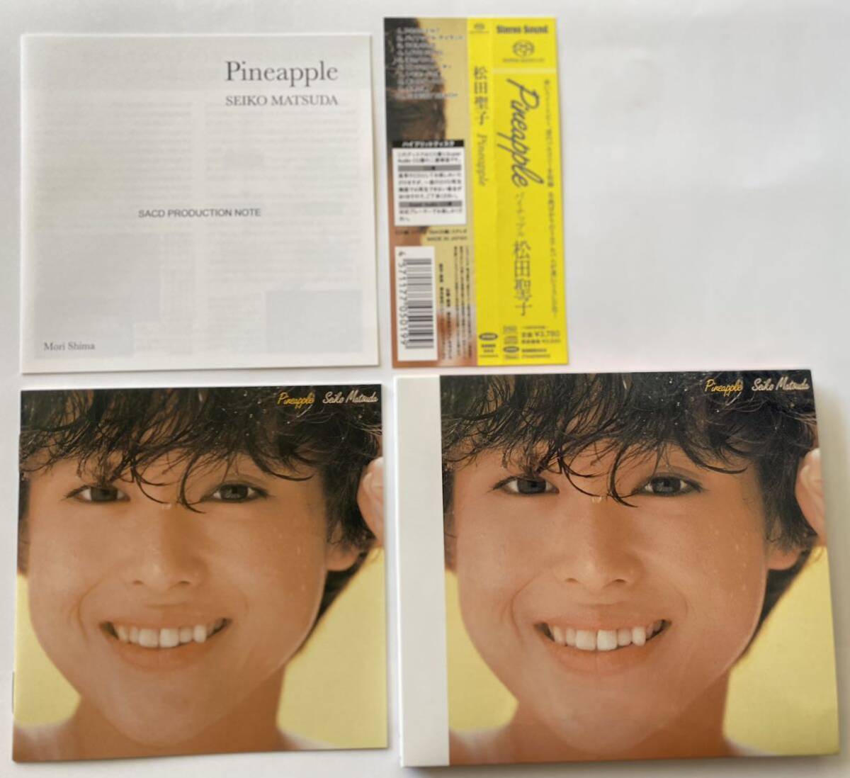 松田聖子 SACD 帯付 Pineapple パイナップル ハイブリッド盤_画像2