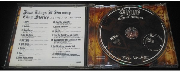 Bone Thugs-N-Harmony / Thug Stories ★国内盤・和訳 +3曲  ボーン・サグスン・ハーモニー  G-RAP 盤キズの画像2