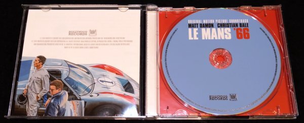 フォードvsフェラーリ　サントラCD★Le Mans '66 Ford v Ferrari Soundtrack Marco Beltrami Nina Simone Byrds　クリスチャン・ベール_画像2