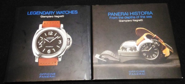 パネライ伝説の腕時計・パネライの歴史 2冊★イタリア高級時計　PANERAI　ルミノール　非売品_画像1