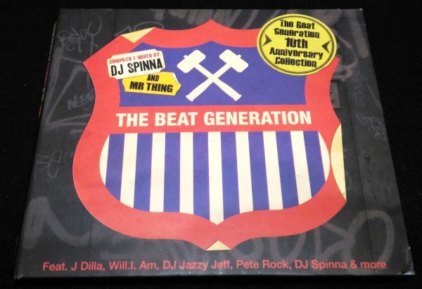 DJ SPINNA/Beat Generation 10th Anniversary Collection★J DILLA PETE ROCK Jazzy Jeff Marley Marl  BBE 2枚組CDの画像1