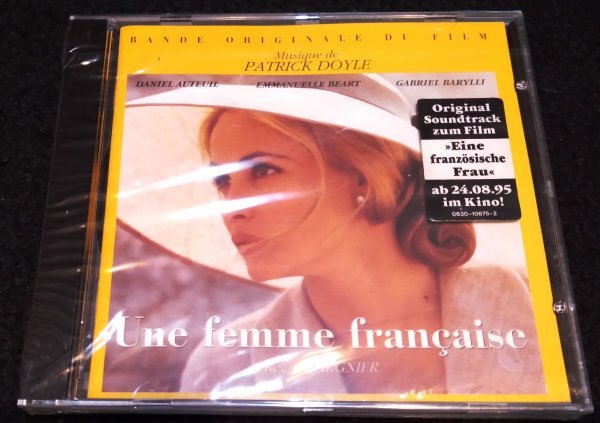 フランスの女　サントラCD★未開封CD　パトリック・ドイル　Une Femme Francaise Patrick Doyle エマニュエル・ベアール_画像1