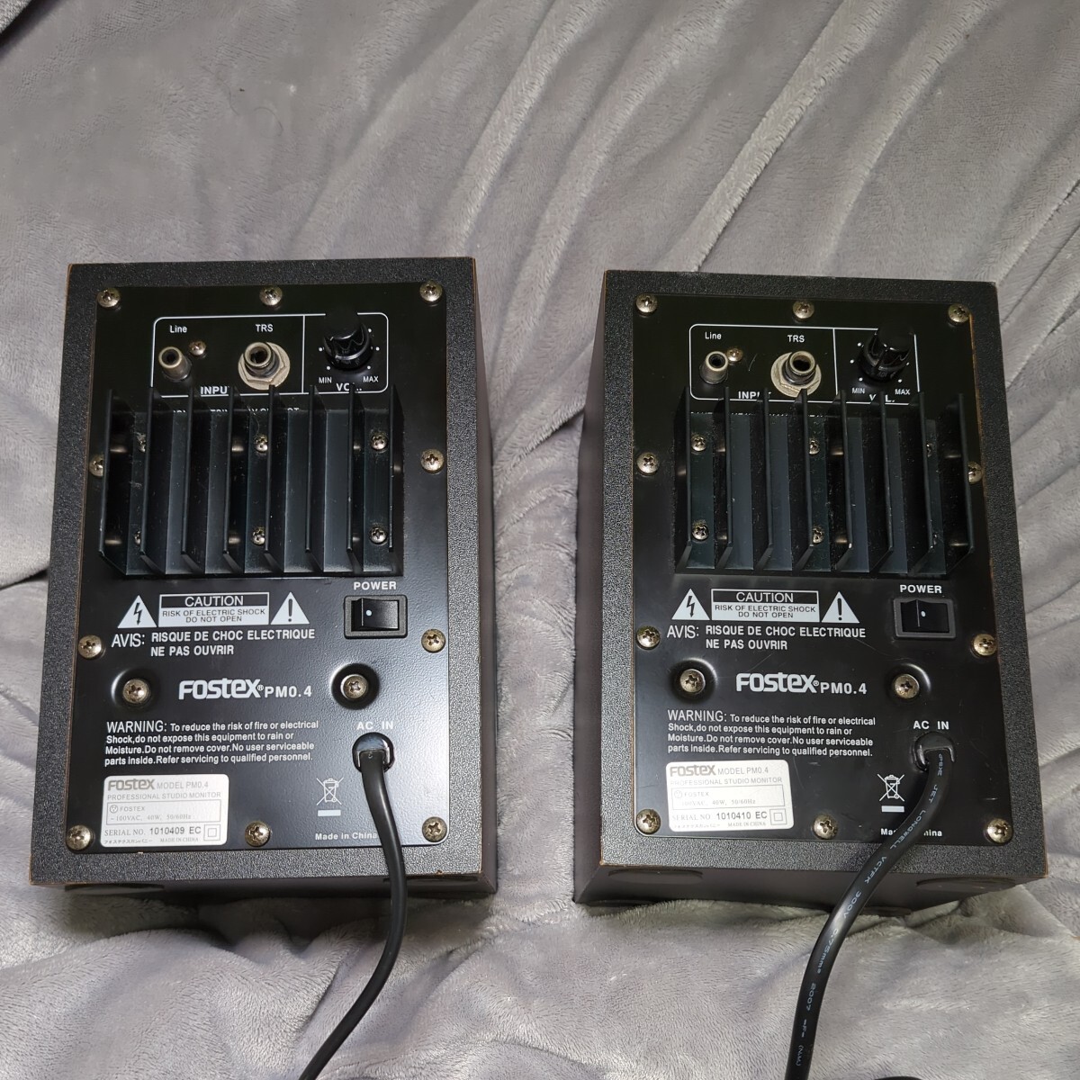 FOSTEX PM0.4 アクティブスピーカー2台セット_画像2