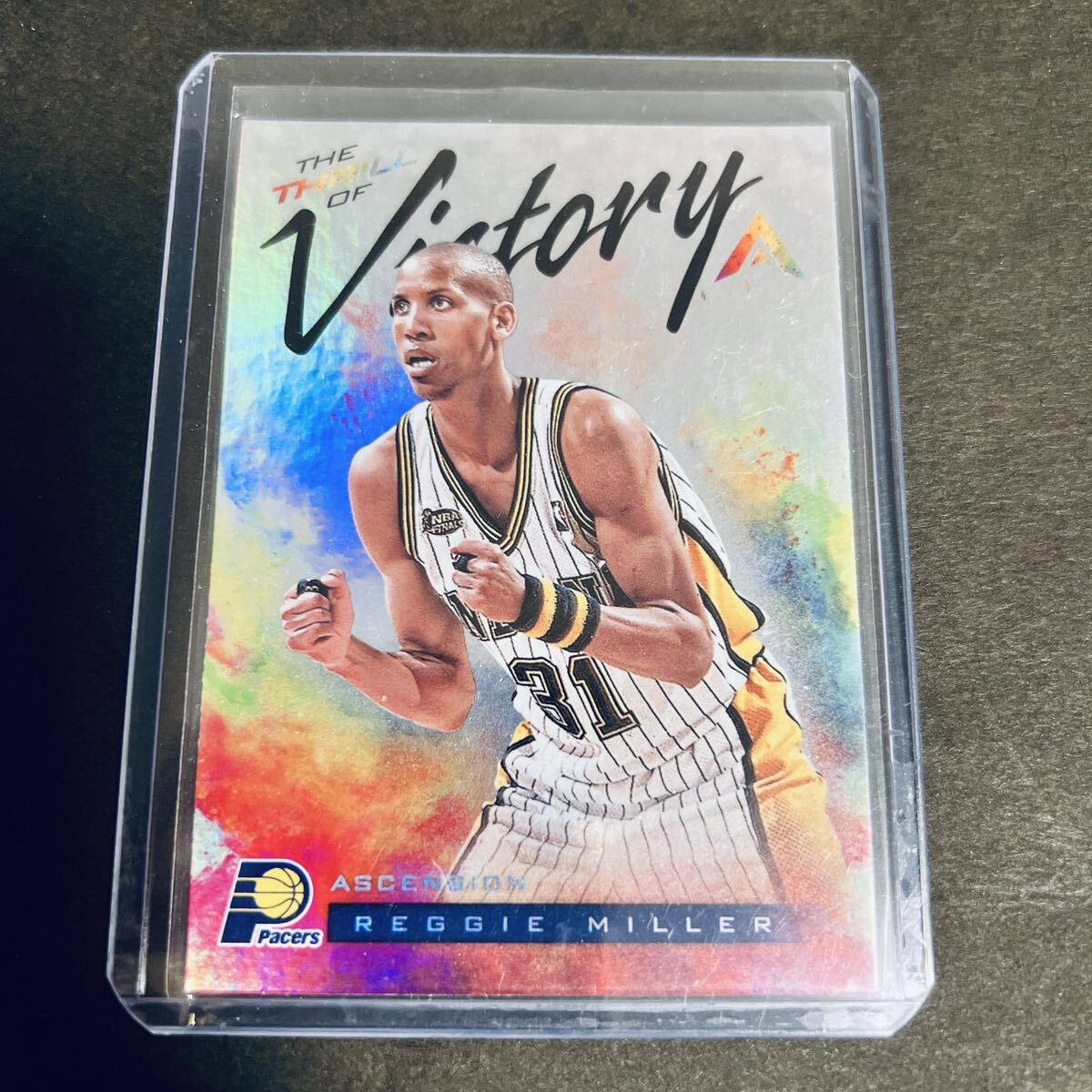 Panini NBAカード Reggie Miller 2017-18 ascension basketball the thrill of victoryの画像1