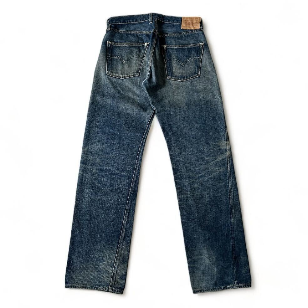  limitation LEVI\'S LVC 501XX 55501-0012 Vintage processing Denim pants jeans 34×36 Levi's made in Japan reissue BIG E.hige reticulum red ear 