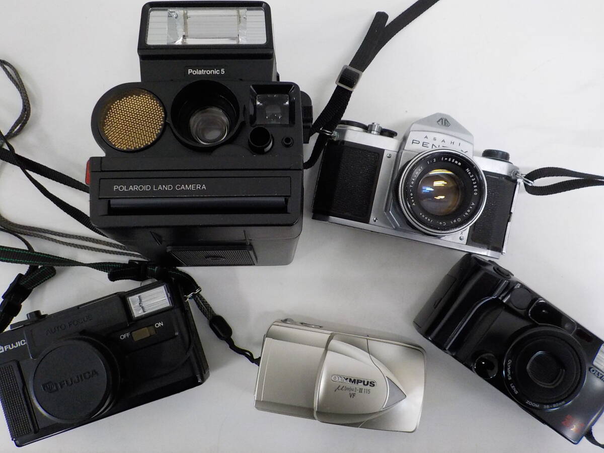 *[ совершенно Junk ] камера совместно производитель различный текущее состояние товар работоспособность не проверялась пленочный фотоаппарат Polaroid камера [5 шт. комплект ]