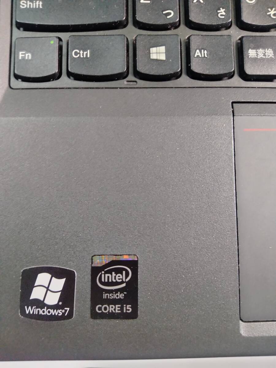 ★中古品 BIOS確認 Lenovo ThinkPad L540 Intel Core i5(4210M)-2.60GHz/4GB 15.6インチ PC★166_画像3