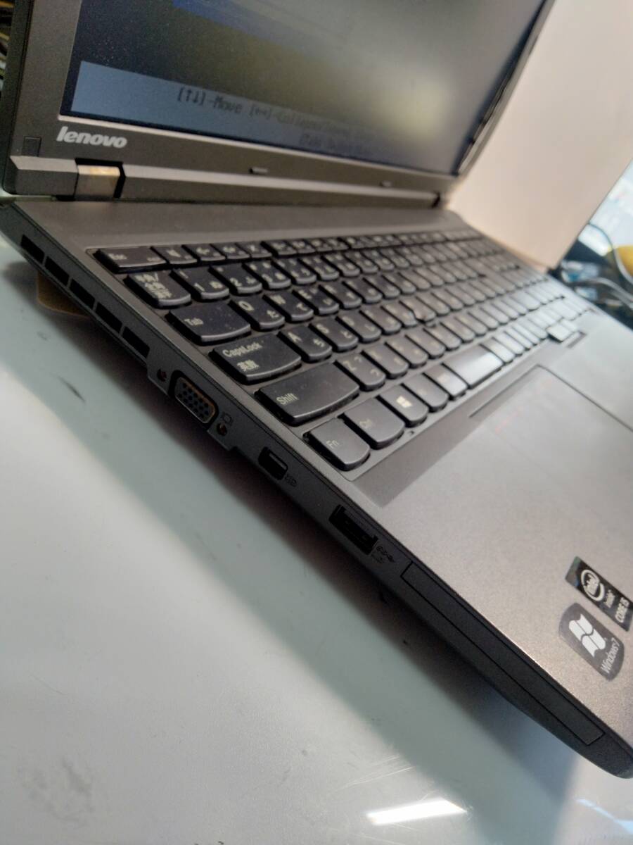 ★中古品 BIOS確認 Lenovo ThinkPad L540 Intel Core i5(4210M)-2.60GHz/4GB 15.6インチ PC★166_画像7