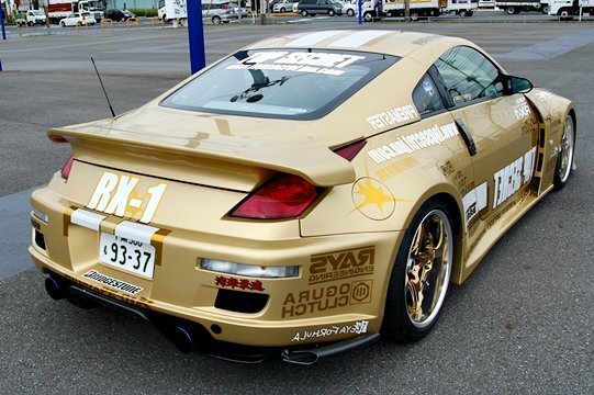 「トップシークレット」フェアレディZ(Z33/350Z)用リアスポイラー Type2(カーボン)_画像3