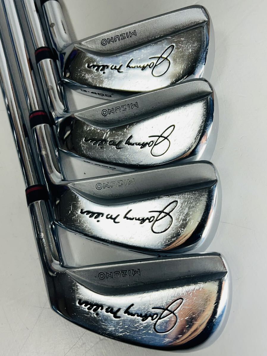 美品・名器】 MIZUNO Johnny Miller G-400 7本セット アイアン 美品・名器】 MIZUNO Johnny Miller G-400 7本セット アイアン