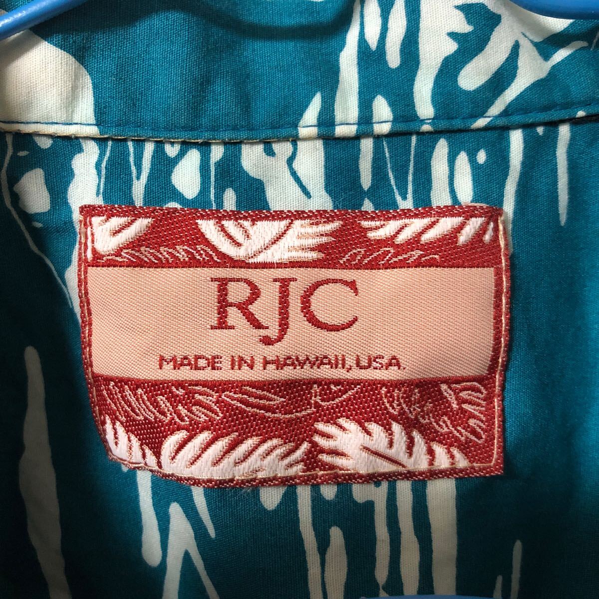 RJC アロハシャツ 半袖シャツ M〜Lサイズ程度 USA製 アメリカ製 HAWAII ハワイ_画像3