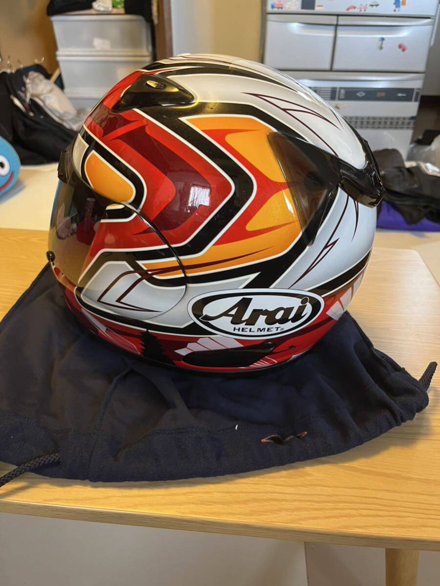 PROFILE SHUHEI(青山周平レプリカ) Arai(アライ)フルフェイスヘルメット プロファイル　Lサイズ(59〜60cm)_画像3