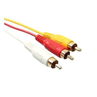 金メッキ HDMI A/M TO RCA3 変換ケーブル 1.5_画像3