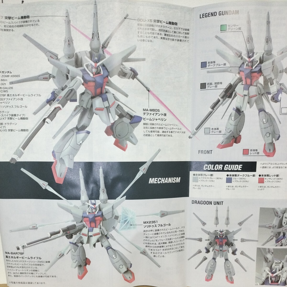 HG 1/144 レジェンド・ガンダム 完成品 SEED DISTENY ガンダム ガンプラ ジャンク レイ・ザ・バレル フィギュア プロヴィデンス クルーゼ_オールレンジ攻撃再現できます