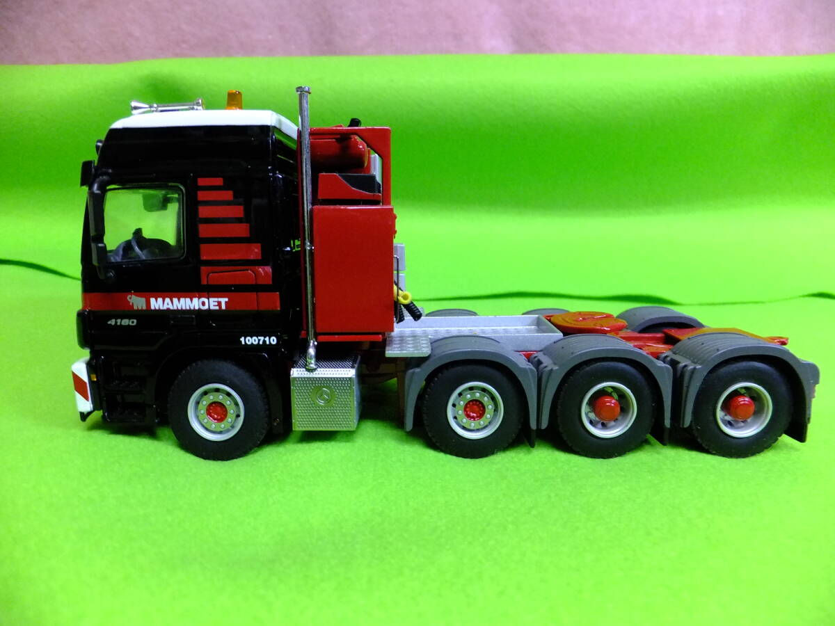 *WSI 1/50 9932 MAMMOET[ Mercedes Benz Actros 4160 SLT CABINE single goods model ] exhibition secondhand goods 