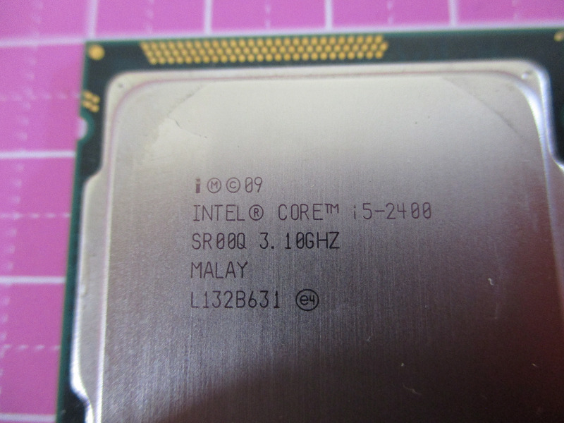 【CP/N】Intel インテル CPU Core i5-2400 LGA1155 SandyBridge _画像2