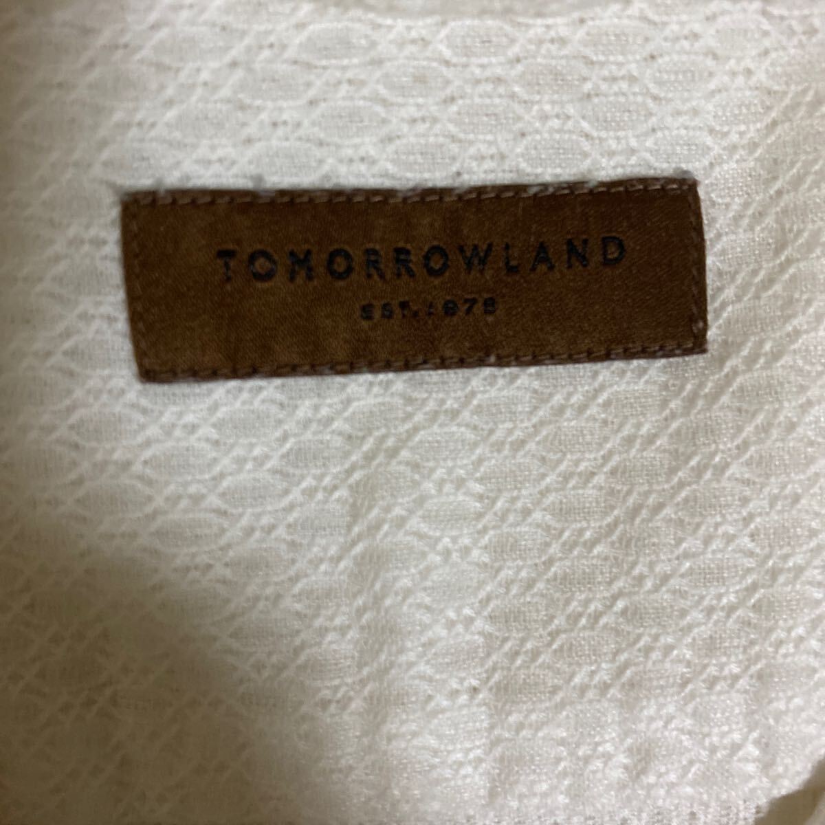 tomorrowland Tomorrowland открытый цвет рубашка XS