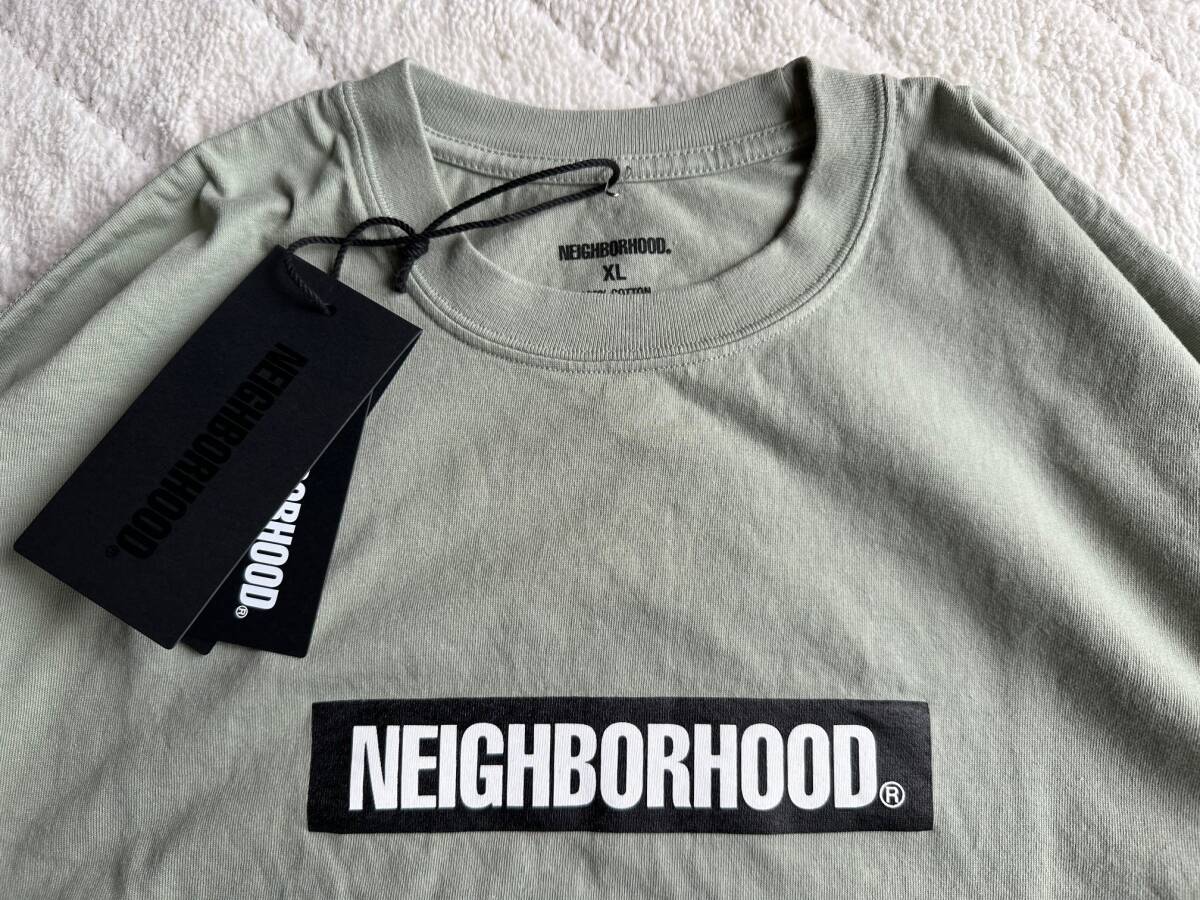 24春夏 新作 XLサイズ セージグリーン NH . TEE LS-2 ネイバーフッド NEIGHBORHOOD （241PCNH-LT02）の画像3