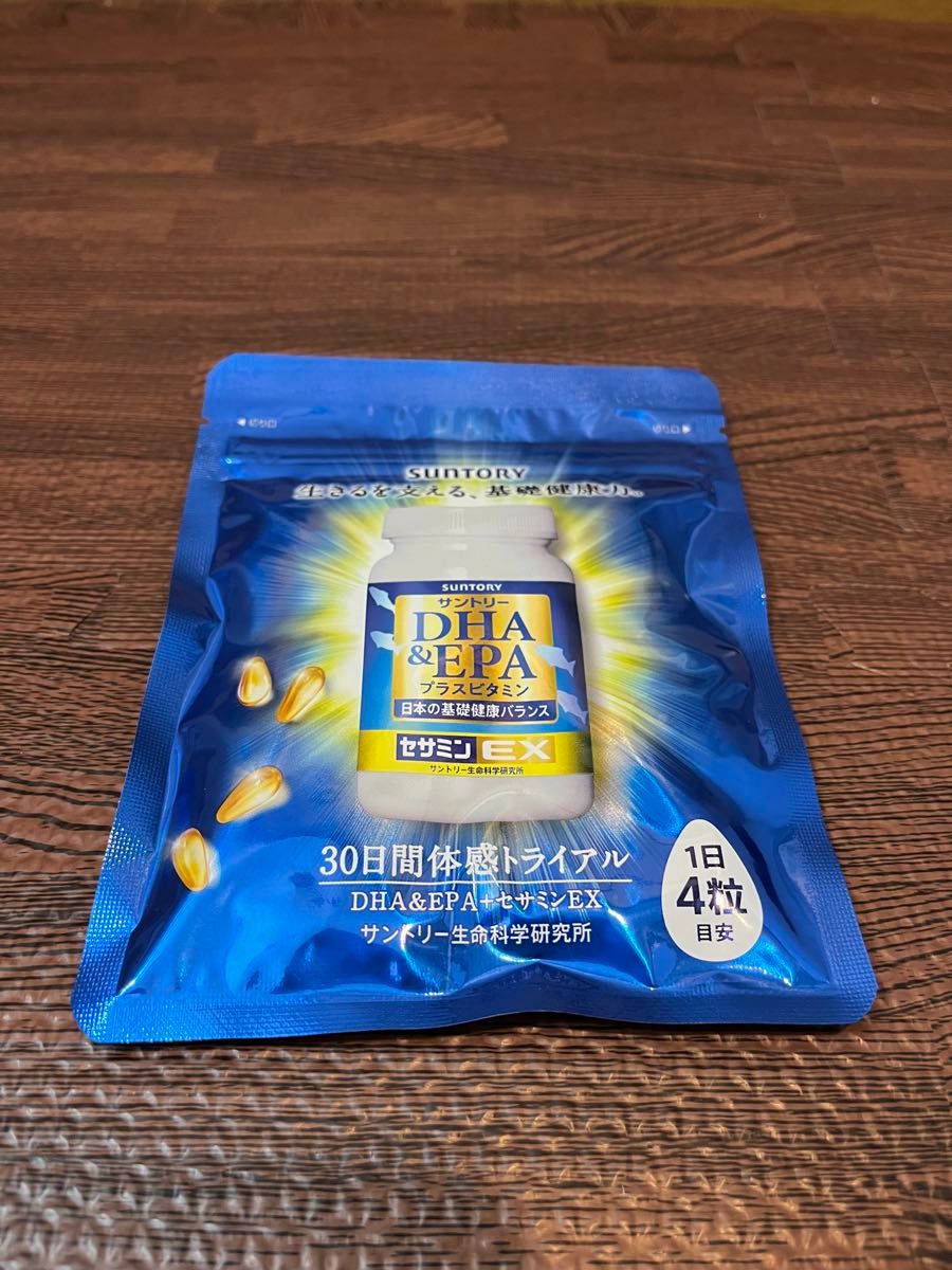 新品未開封　サントリーDHA&EPAプラスビタミン セサミンEX