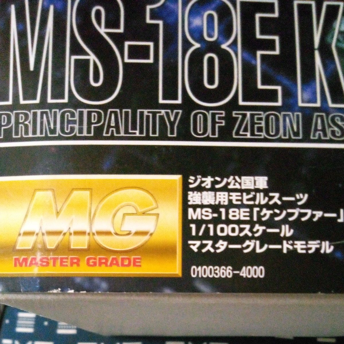 ジオン公国軍 強襲用モビルスーツ MS―18E「ケンプファー」 1/100 ジオン公国軍 強襲用モビルスーツ MS―18E「ケンプファー」 1/100
