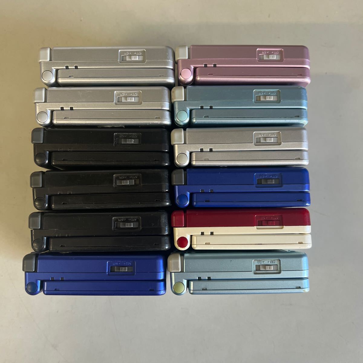  nintendo Game Boy Advance SP 12 pcs summarize operation not yet verification 