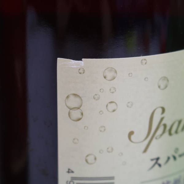 【3本セット】スパークリングワイン各種（アルプス 信州巨峰 スパークリング 7％ 500ml 等）O24D230212の画像7