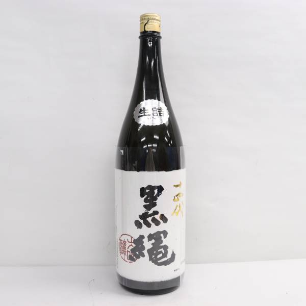 1 jpy ~ 10 four fee black . large ginjo 15 times 1800ml manufacture 22.12 * manufacture year month half year and more front O24D280025