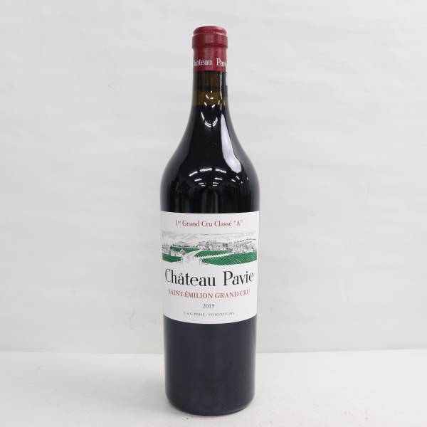 1円~Chateau Pavie（シャトーパヴィ）プルミエ グランクリュ クラッセ A 2015 14.5％ 750ml T24B290008の画像1