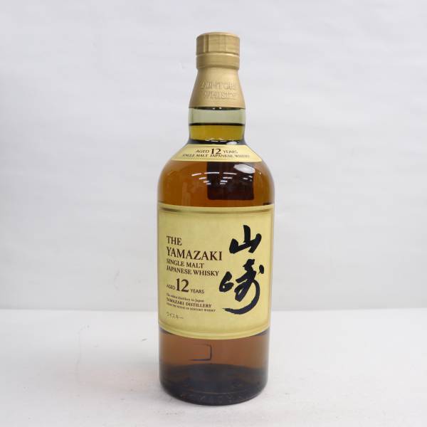 1円~SUNTORY（サントリー）山崎 12年 43％ 700ml G24D240009_画像1